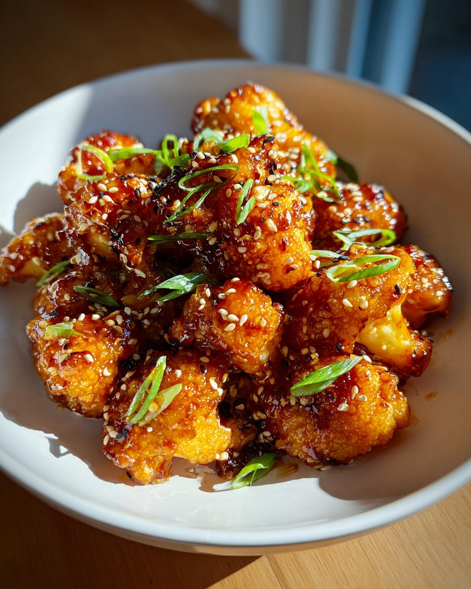 Air Fryer Sweet Chili Sticky Cauliflower Bites That Taste Like Takeout - detail 1