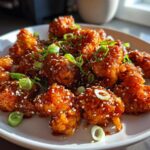 Air Fryer Sweet Chili Sticky Cauliflower Bites That Taste Like Takeout