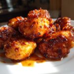 Air Fryer Sweet and Spicy BBQ Chicken Bites