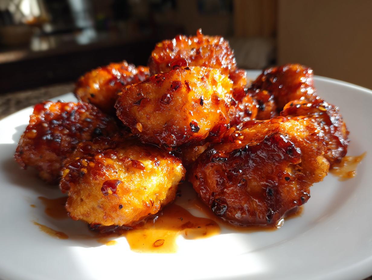 Irresistible Air Fryer Sweet and Spicy BBQ Chicken Bites in 30 Minutes