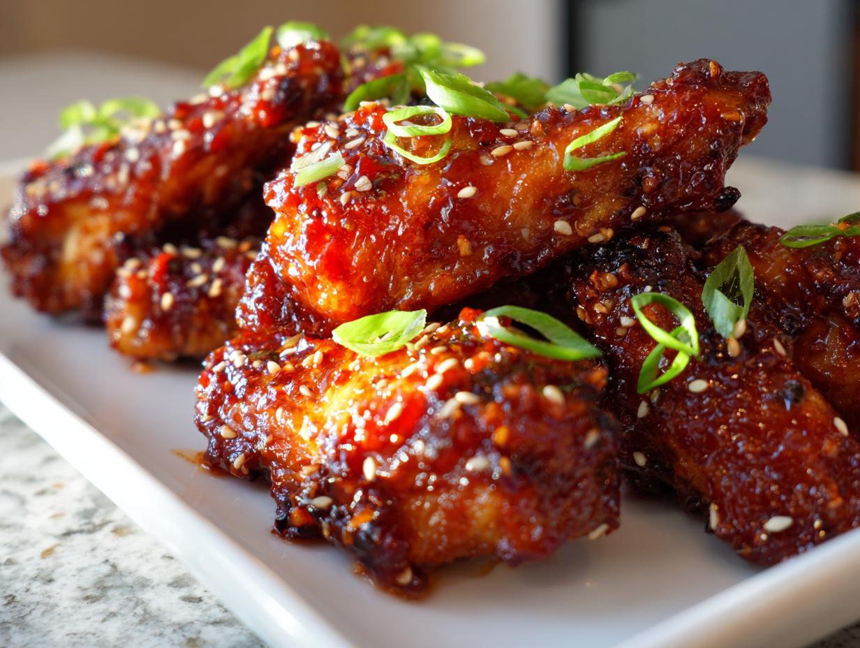 Crazy Crispy 30-Minute Air Fryer Gochujang Chicken Wings