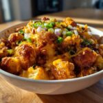 Air Fryer Taco Ranch Chicken and Potato Skillet