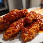 Extra Crispy Air Fryer Nashville Hot Chicken Tenders
