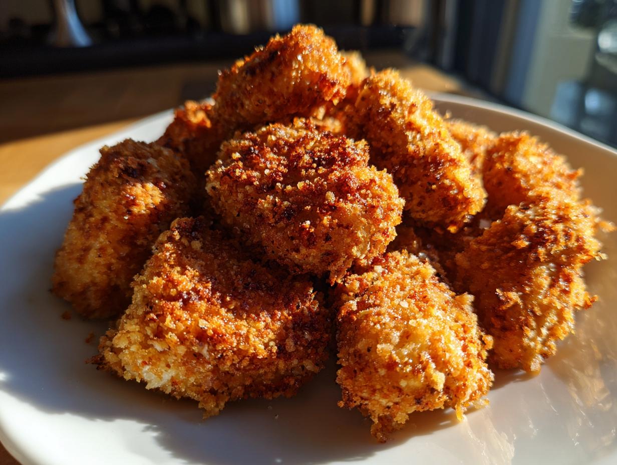 Healthy-ish Air Fryer Greek Yogurt Chicken Nuggets Kids Crave in 30 Minutes